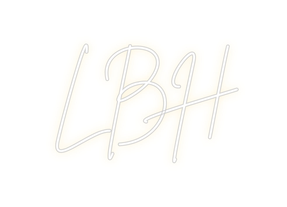 Custom Neon Sign Online Editor LBH