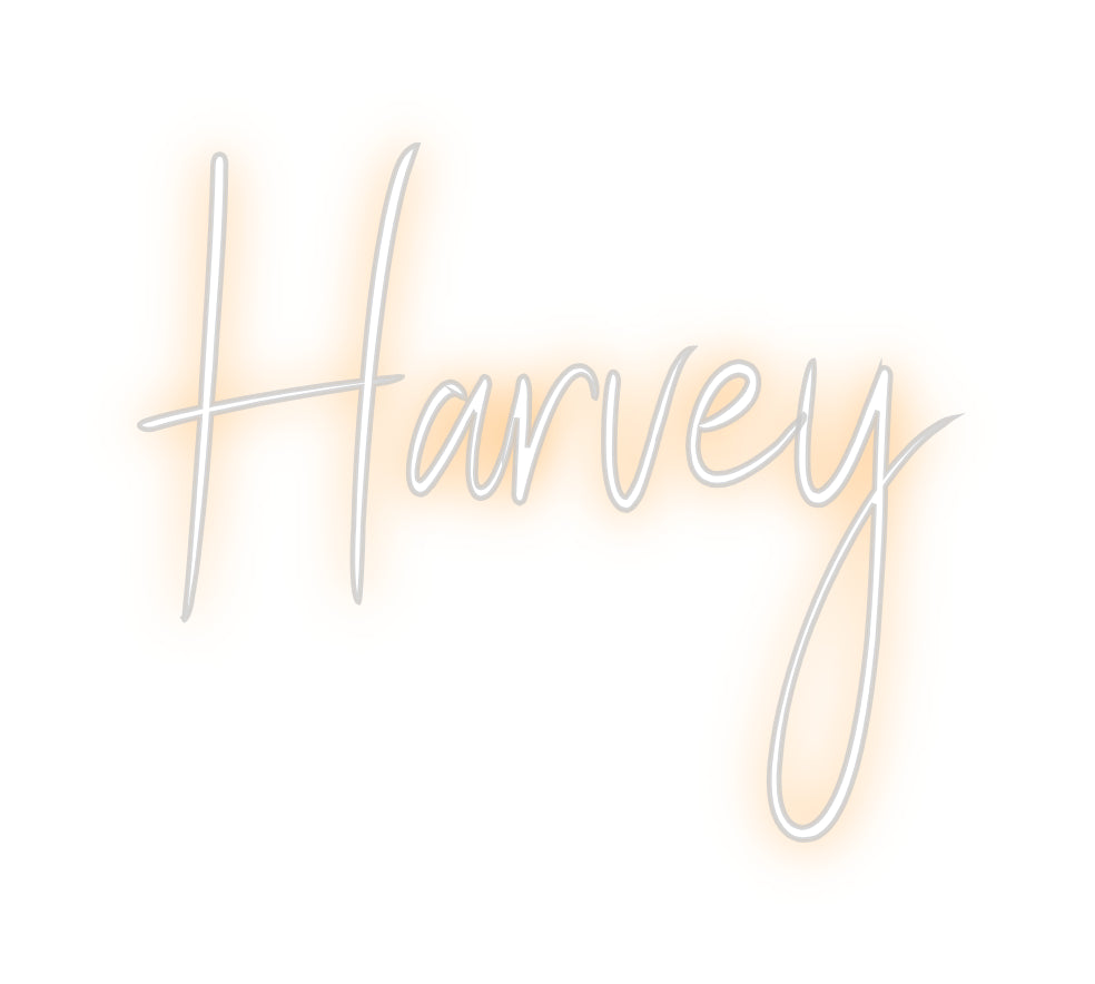Custom Neon Sign Online Editor Harvey