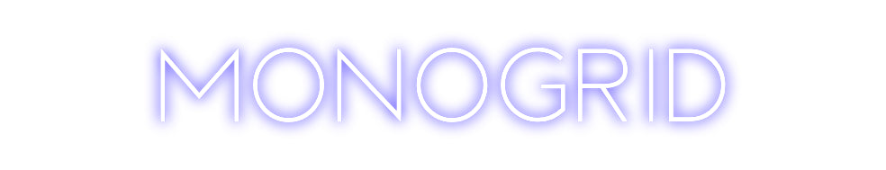 Custom Neon Sign Online Editor MONOGRID