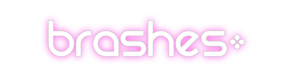 Custom Neon Sign Online Editor brashes.