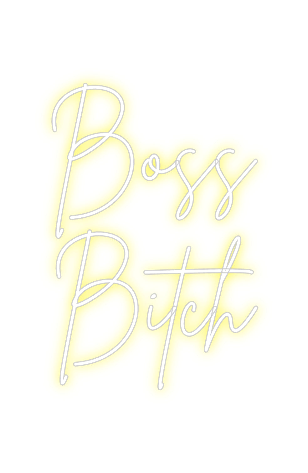 Custom Neon Sign Online Editor Boss
Bitch