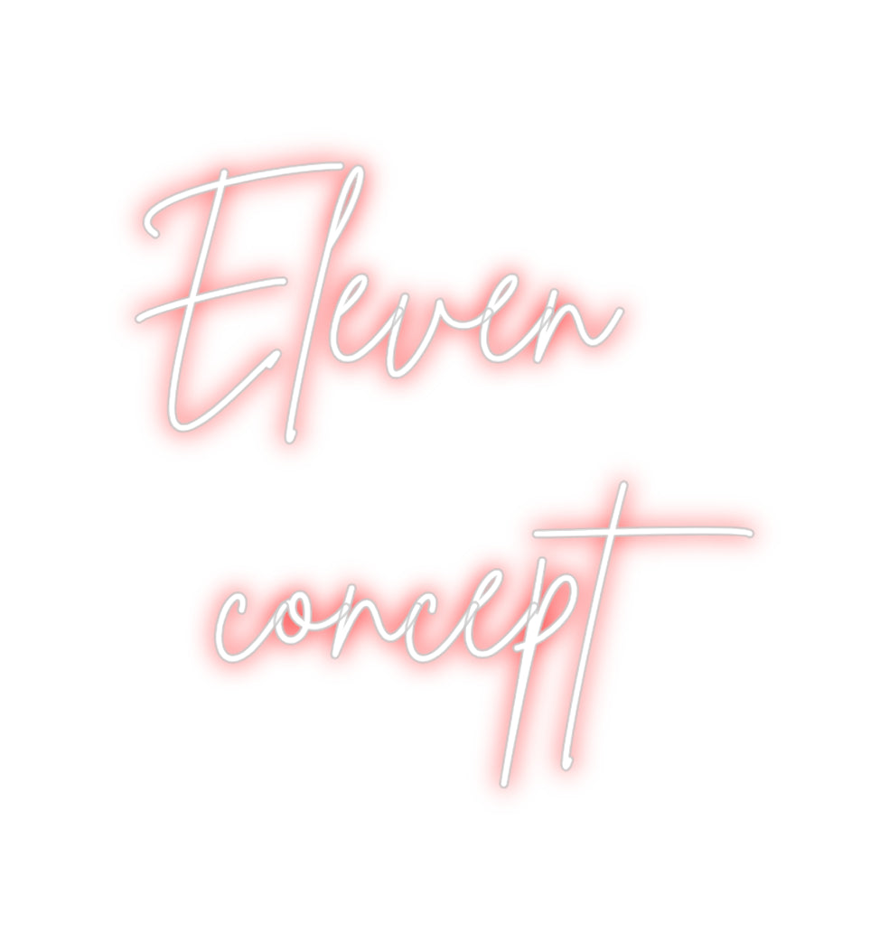 Custom Neon Sign Online Editor Eleven
con...
