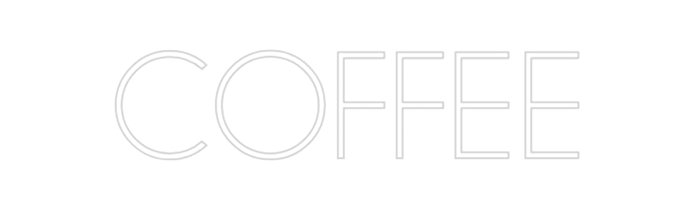 Custom Neon Sign Online Editor COFFEE
