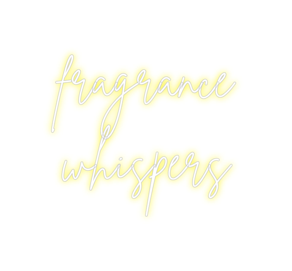 Custom Neon Sign Online Editor fragrance
wh...