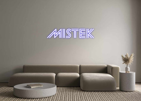 Custom Neon Sign Online Editor MISTEK