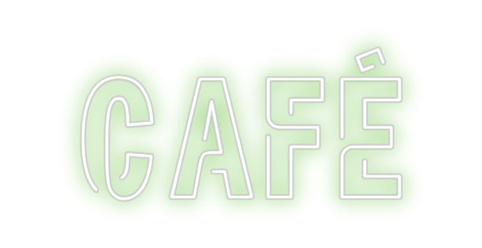 Custom Neon Sign Online Editor CAFÉ