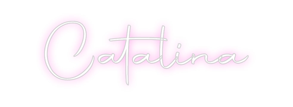 Custom Neon Sign Online Editor Catalina