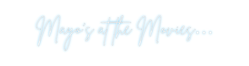 Custom Neon Sign Online Editor Mayo’s at the...