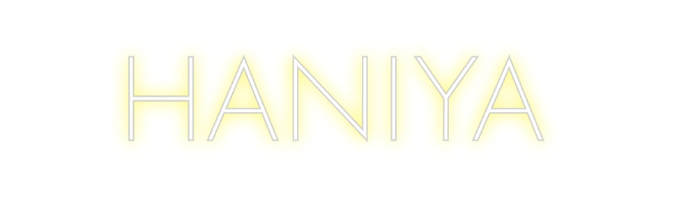 Custom Neon Sign Online Editor HANIYA