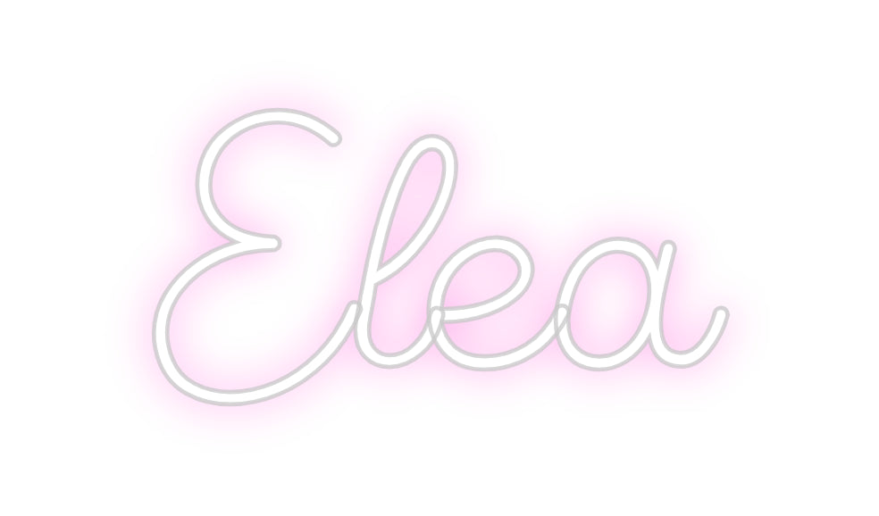 Custom Neon Sign Online Editor Elea