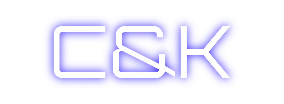 Custom Neon Sign Online Editor C&K