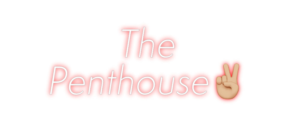Custom Neon Sign Online Editor The
Penthous...