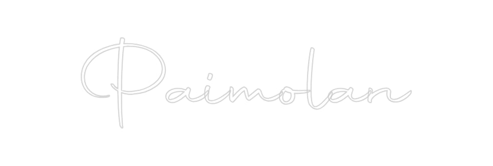 Custom Neon Sign Online Editor Paimolan