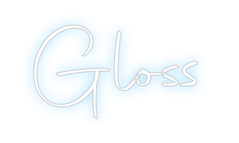 Custom Neon Sign Online Editor Gloss