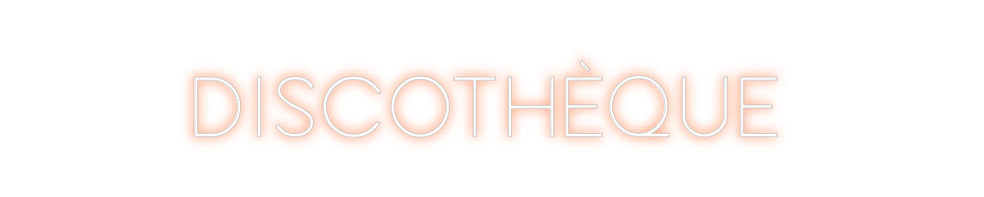 Custom Neon Sign Online Editor Discothèque