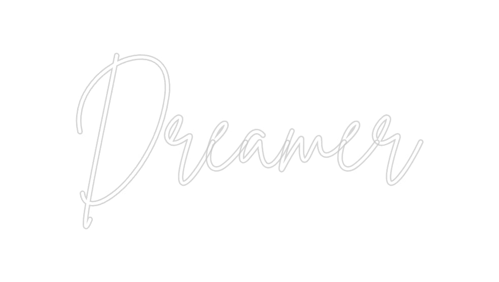 Custom Neon Sign Online Editor Dreamer