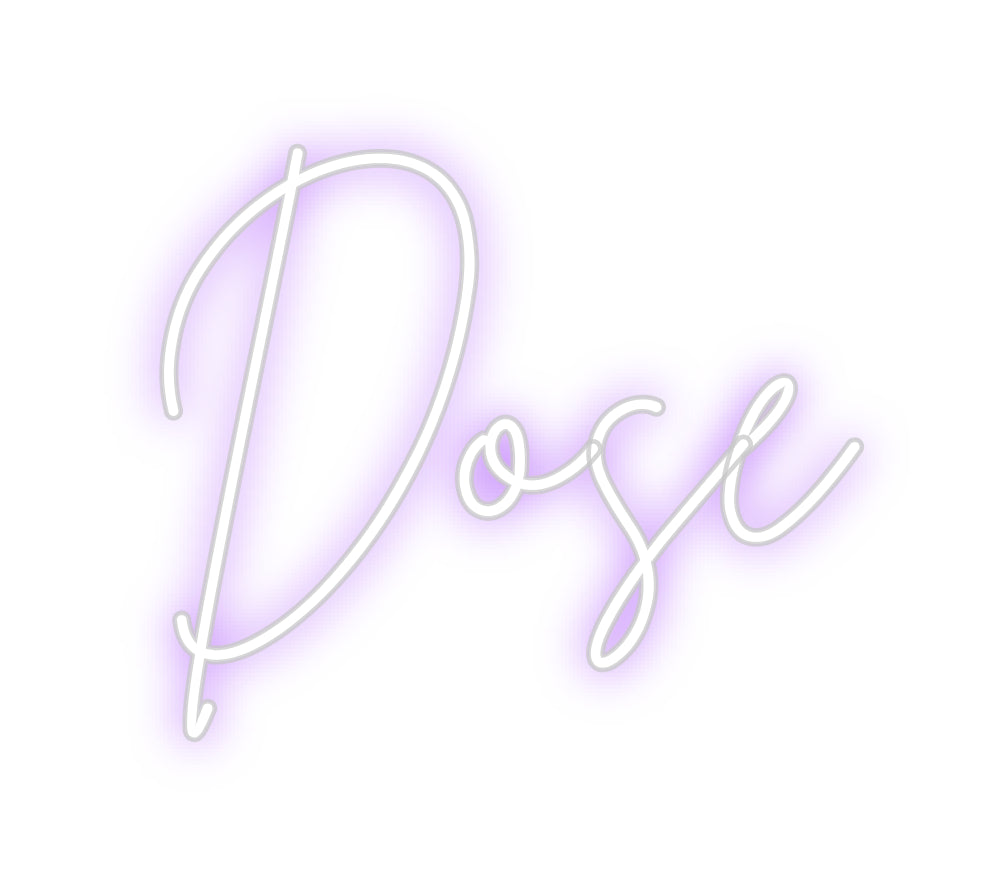 Custom Neon Sign Online Editor Dose