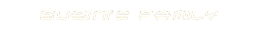 Custom Neon Sign Online Editor Bubini’s Family