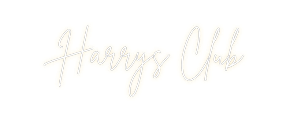 Custom Neon Sign Online Editor Harrys Club