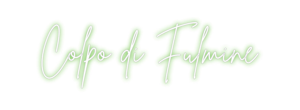 Custom Neon Sign Online Editor Colpo di Fulm...