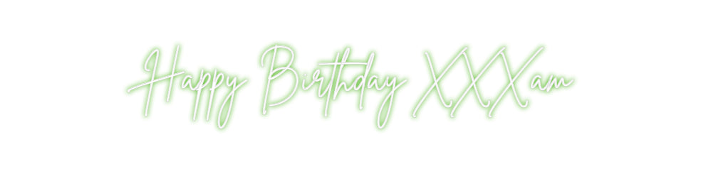 Custom Neon Sign Online Editor Happy Birthda...