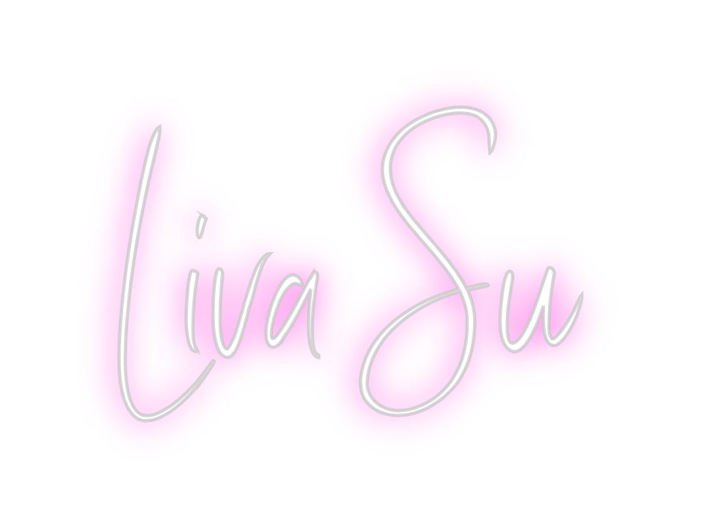 Custom Neon Sign Online Editor Liva Su