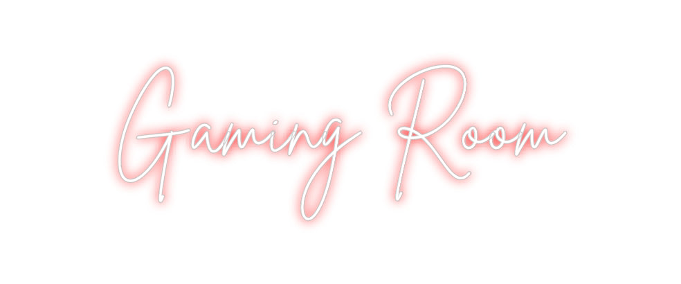 Custom Neon Sign Online Editor Gaming Room