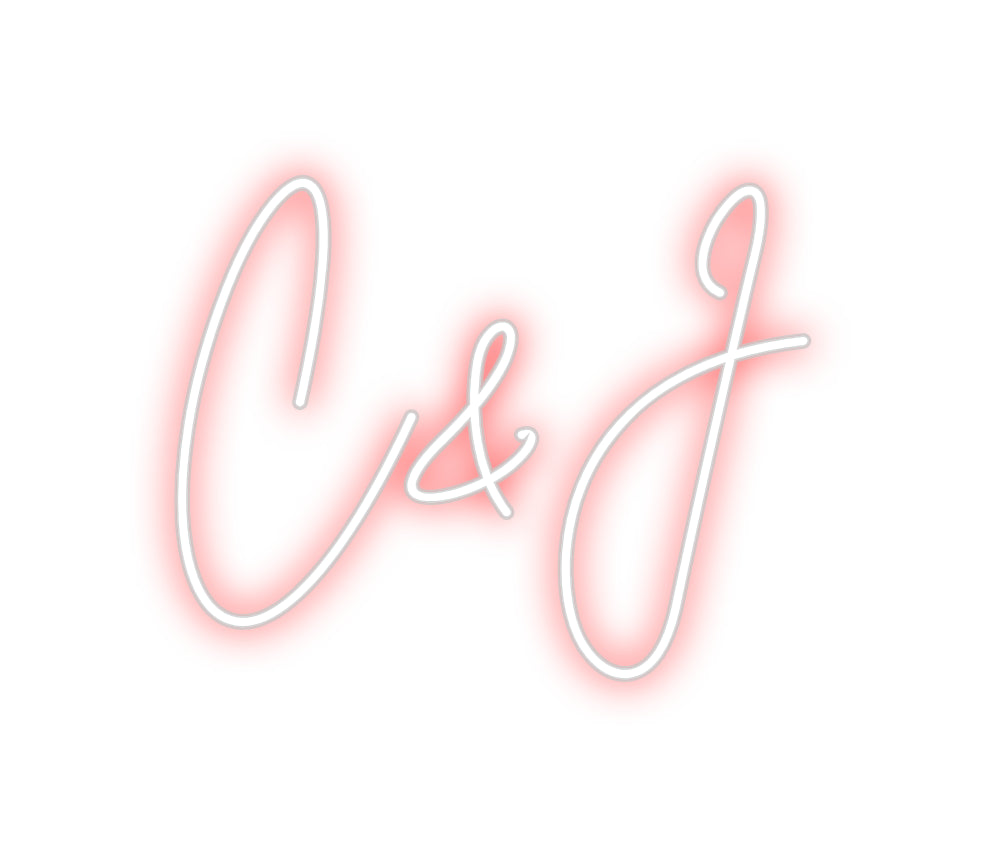 Custom Neon Sign Online Editor C&J