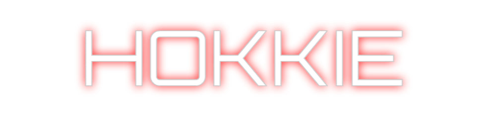 Custom Neon Sign Online Editor HOKKIE