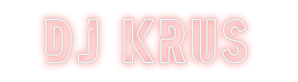 Custom Neon Sign Online Editor Dj Krus
