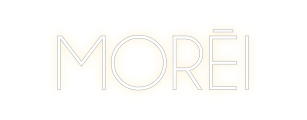Custom Neon Sign Online Editor MORĒI