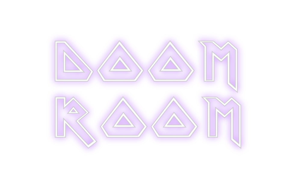 Custom Neon Sign Online Editor Doom
Room