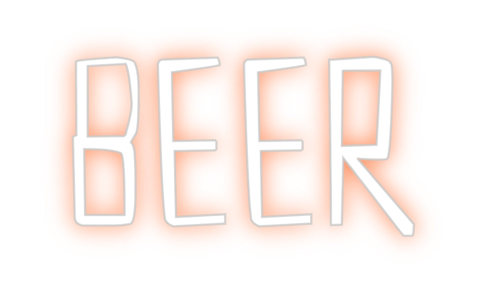 Custom Neon Sign Online Editor BEER