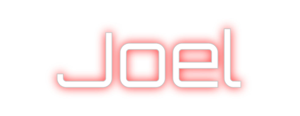 Custom Neon Sign Online Editor Joel