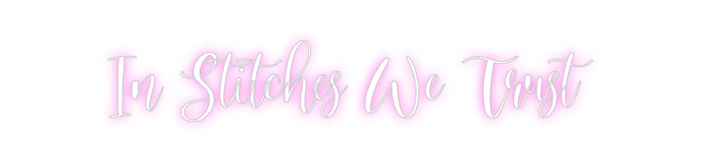 Custom Neon Sign Online Editor In Stitches W...