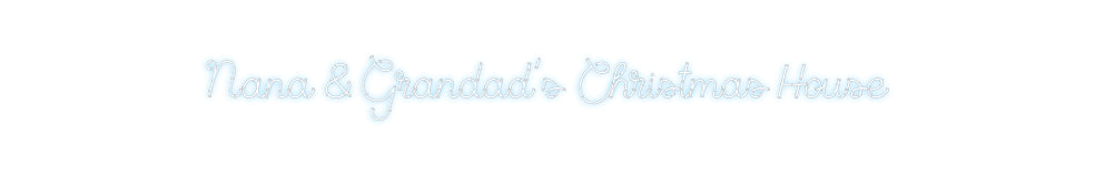 Custom Neon Sign Online Editor Nana & Granda...