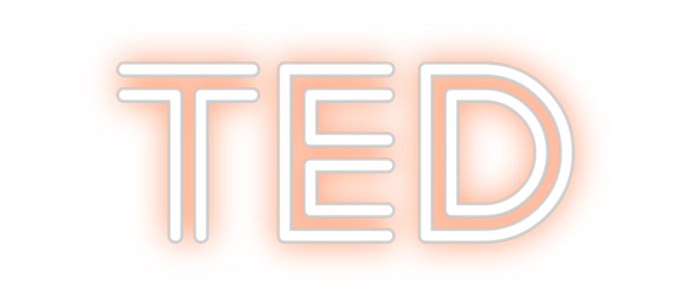 Custom Neon Sign Online Editor Ted