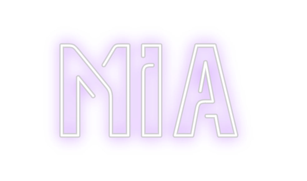 Custom Neon Sign Online Editor Mia