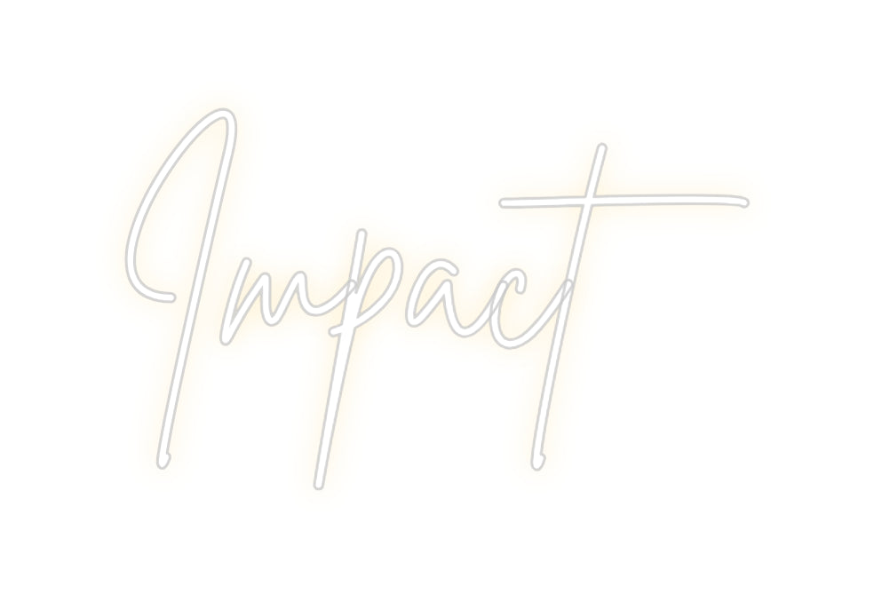 Custom Neon Sign Online Editor Impact