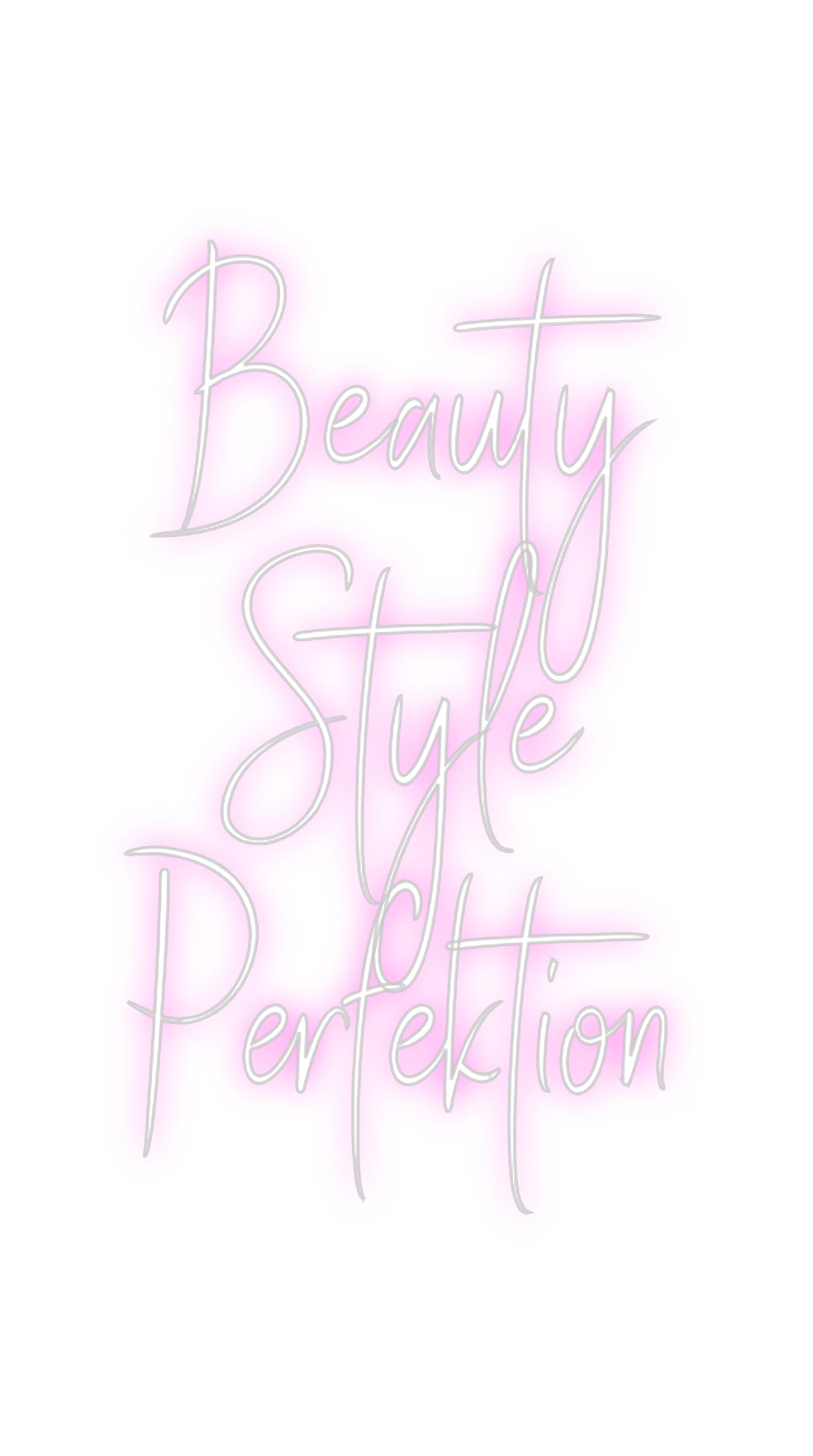 Custom Neon Sign Online Editor Beauty
Styl...
