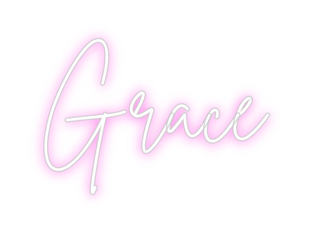 Custom Neon Sign Online Editor Grace