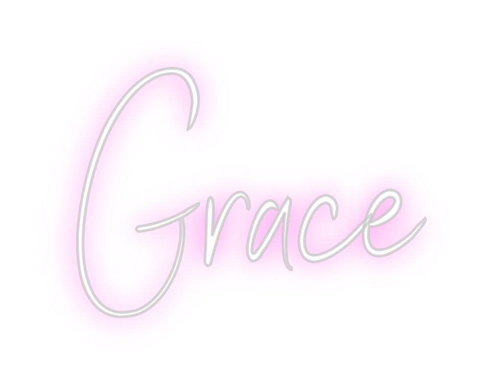 Custom Neon Sign Online Editor Grace
