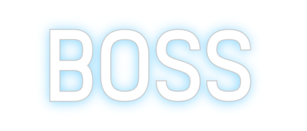 Custom Neon Sign Online Editor BOSS