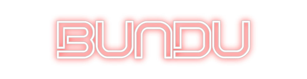 Custom Neon Sign Online Editor BUNDU