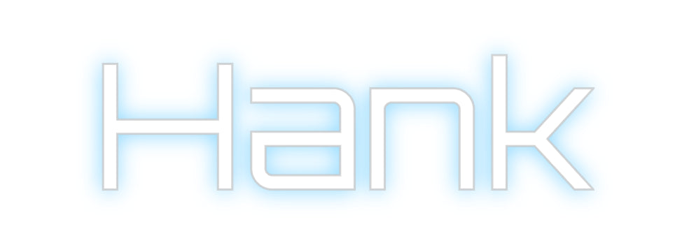 Custom Neon Sign Online Editor Hank