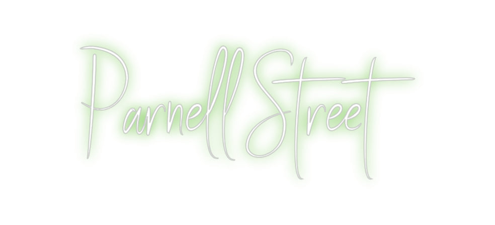 Custom Neon Sign Online Editor Parnell Street