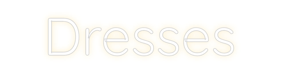 Custom Neon Sign Online Editor Dresses