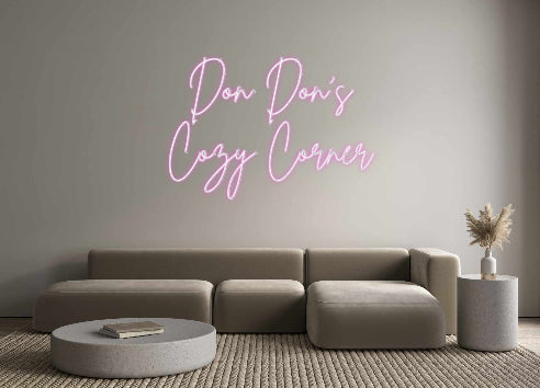 Custom Neon Sign Online Editor Don Don’s
C...