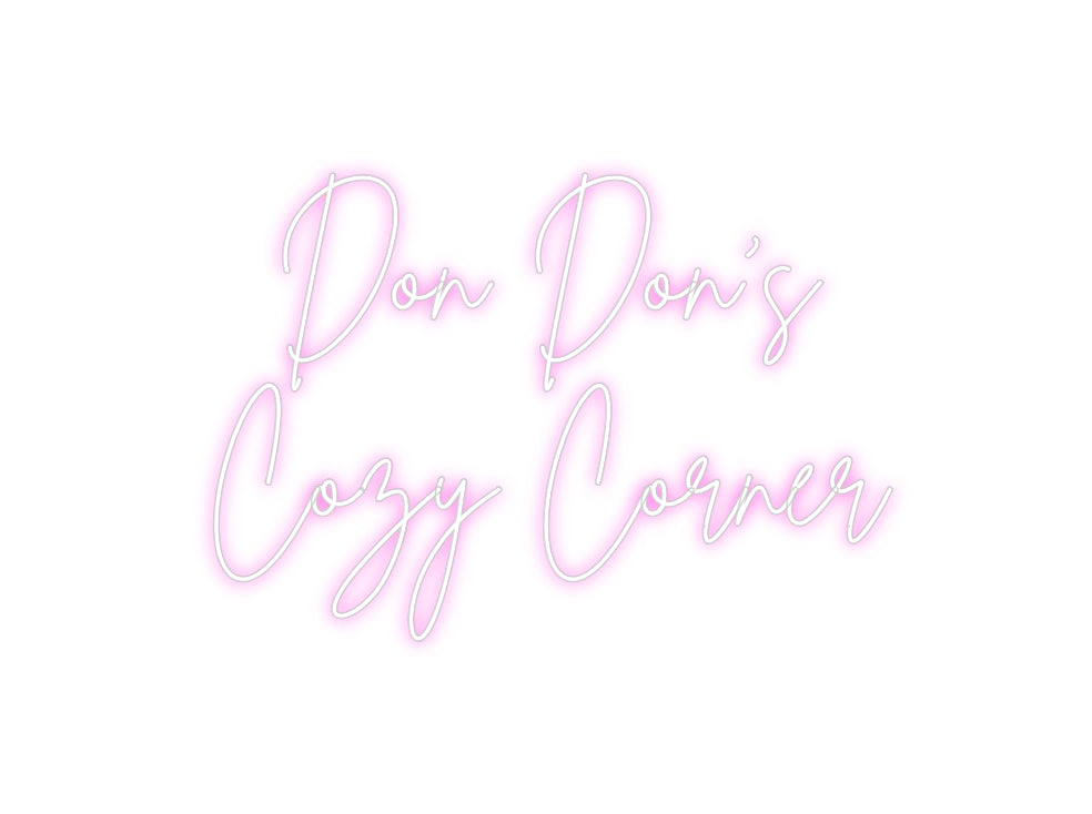 Custom Neon Sign Online Editor Don Don’s
C...