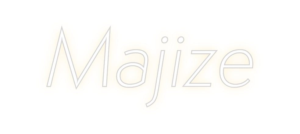 Custom Neon Sign Online Editor Majize
